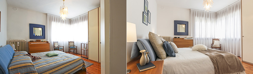 home staging stanza da letto